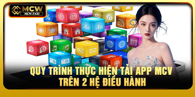 Quy trình thực hiện tải app MCV trên 2 hệ điều hành
